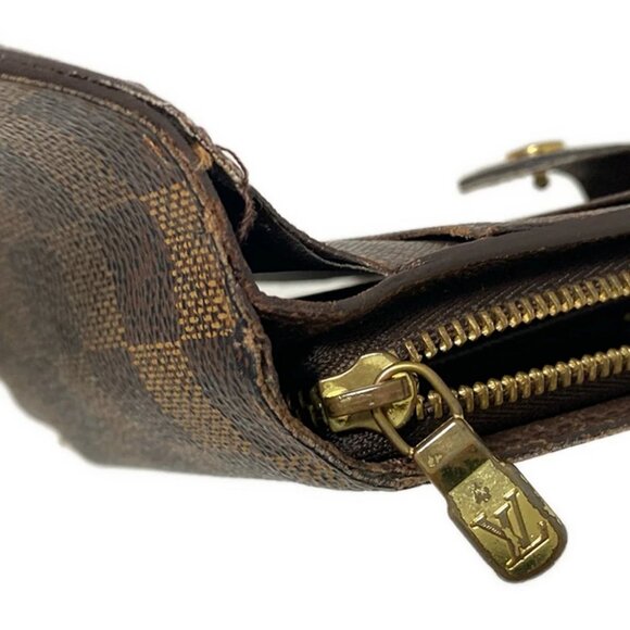 Auth LOUIS VUITTON Compact Zip N61668 Ebene Damier - CA0044 Bifold Wallet - Picture 5 of 11
